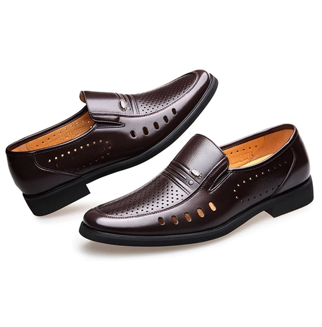 mens pointed slip on shoes