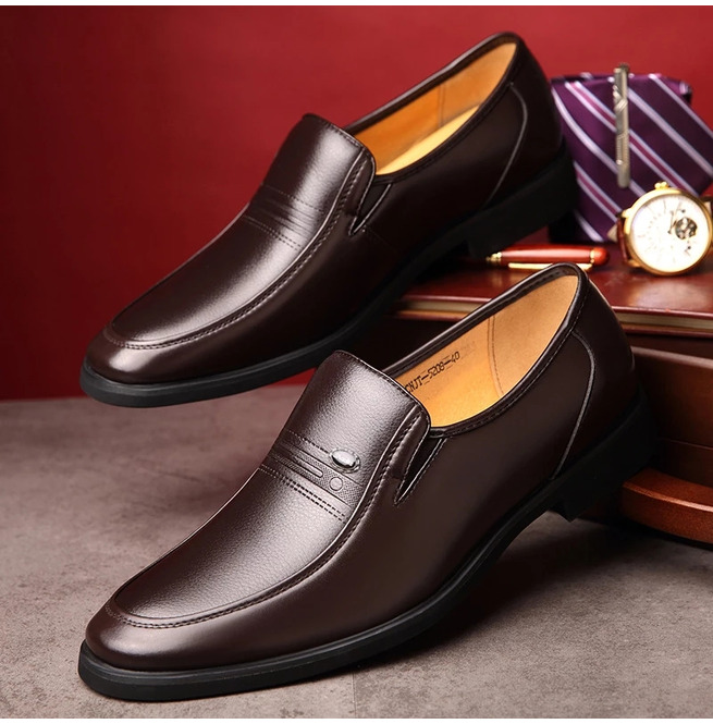 mens pointed slip on shoes