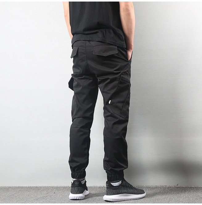 Multi Pocketed Ankle Band Pants RebelsMarket