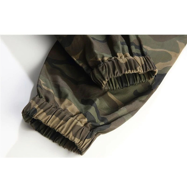 Multi Pocketed Ankle Band Pants RebelsMarket