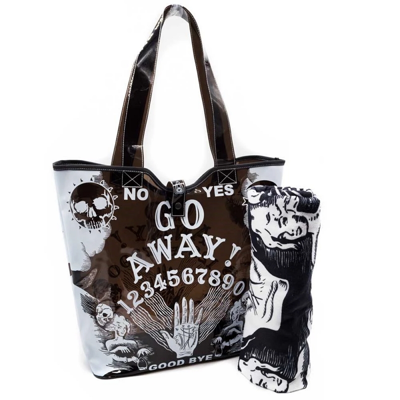 Gothic Beach Tote Kreepsville 666 RebelsMarket