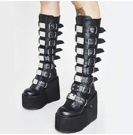 funky platform boots