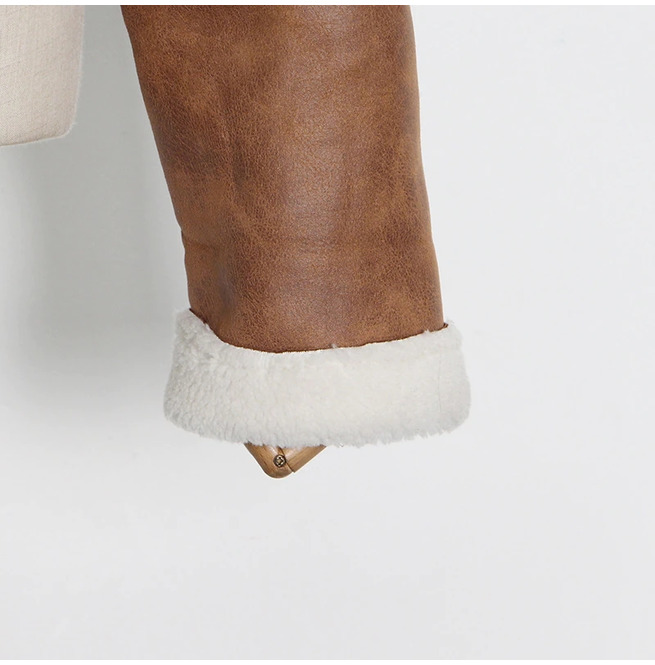 TurnDown Collar Color Black ZipUp Crop Jacket RebelsMarket