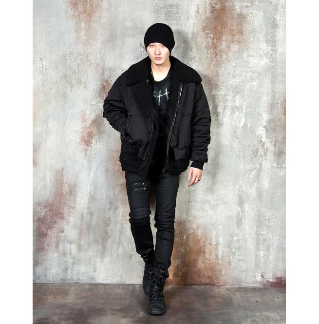Fleecelined Layered Doublefaced Jacket 516 RebelsMarket