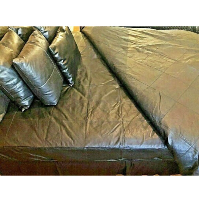 Uper Soft Heavy Duty Genuine Calf NAPA Leather Bed RebelsMarket