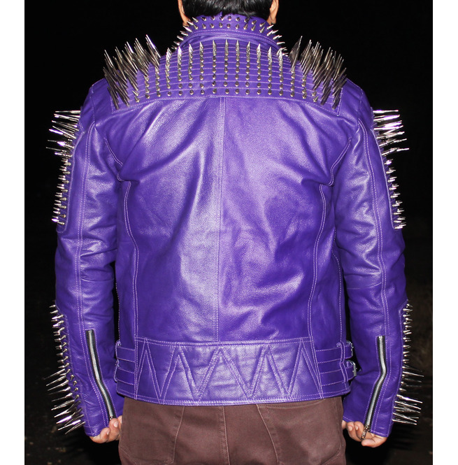 Men Designer Handmade Long Spiked 