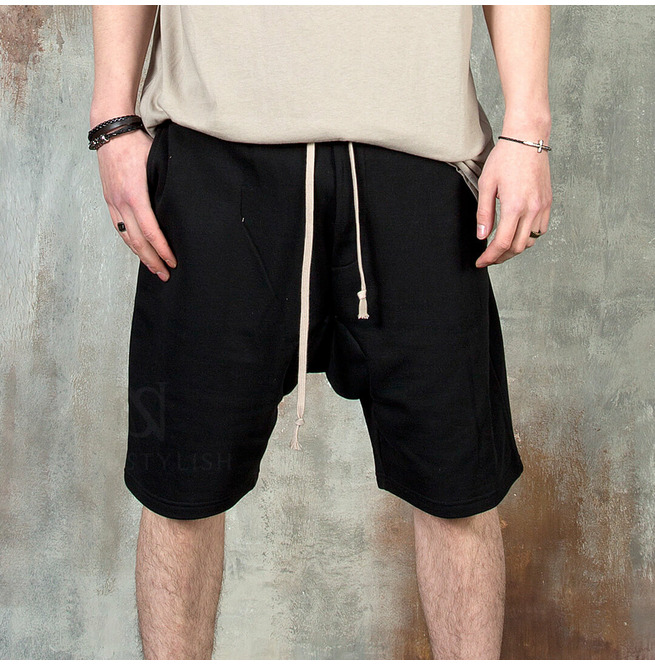 2 Colors) Low Crotch Baggy Shorts - 175 