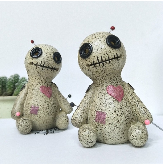 Voodoo Incense Burner. Resin Hand Painted. Burns RebelsMarket