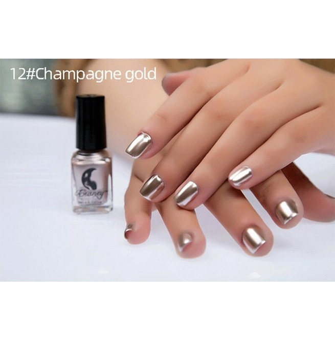 Metallic Chrome Mirror Effect Nail Polish RebelsMarket