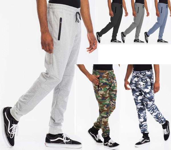 【VETEZE】21FW★ Faded Jogger Pants Men's Pockets Heathered Jogger Pants - | RebelsMarket