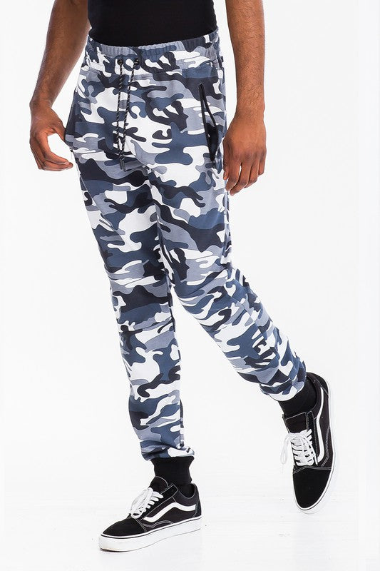 Men's Pockets Heathered Jogger Pants - | RebelsMarket