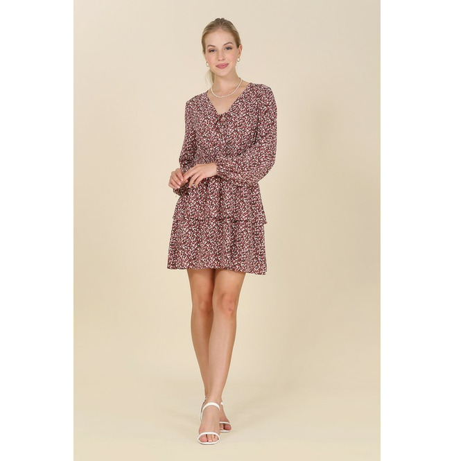 Multi Floral Babydoll Dress RebelsMarket