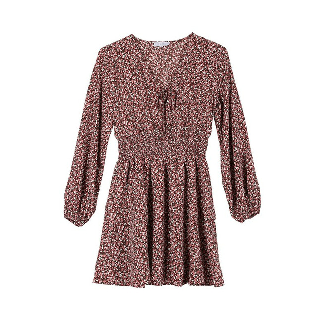 Multi Floral Babydoll Dress RebelsMarket