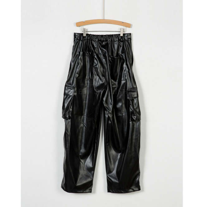 Baggy Leather Cargo Pants 714 RebelsMarket