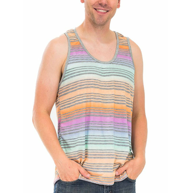 Pastel Striped Tank Top RebelsMarket