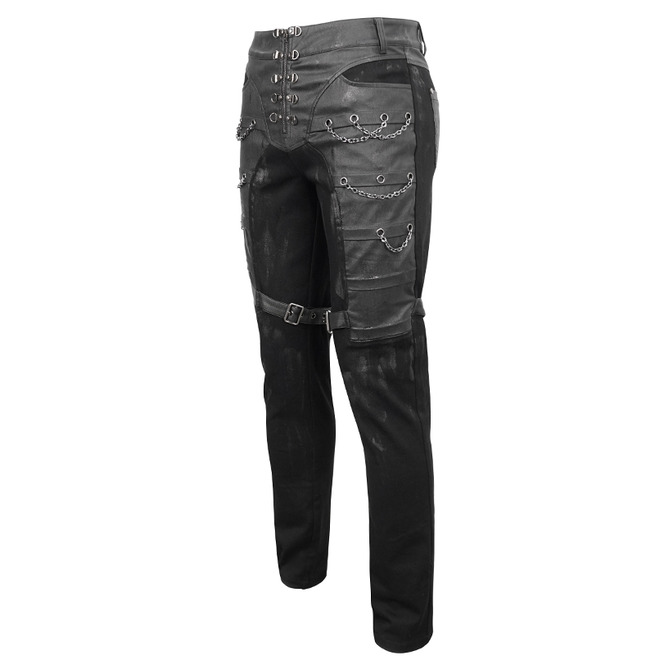 Gothic Patchwork Link Chain Pants | Thinkers Clothing | RebelsMarket