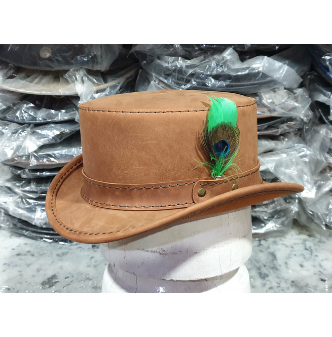 Stoker Leather Top Hat RebelsMarket