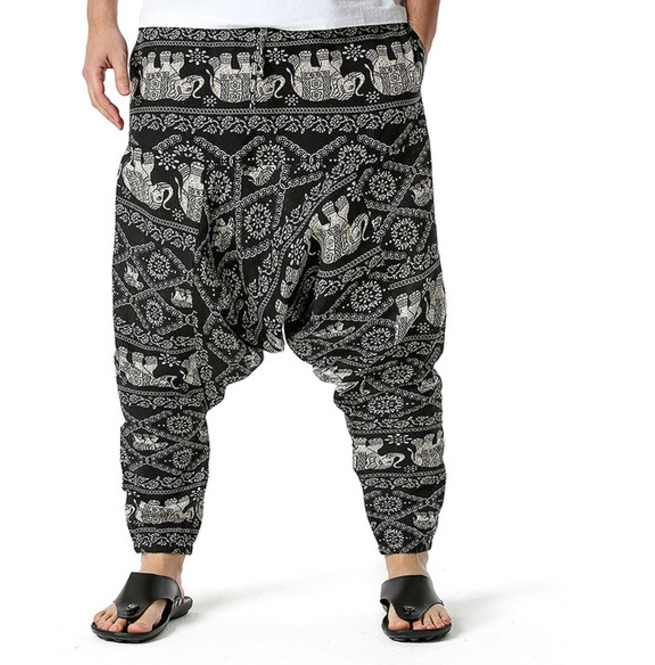 Men's Baggy Harem Pants RebelsMarket
