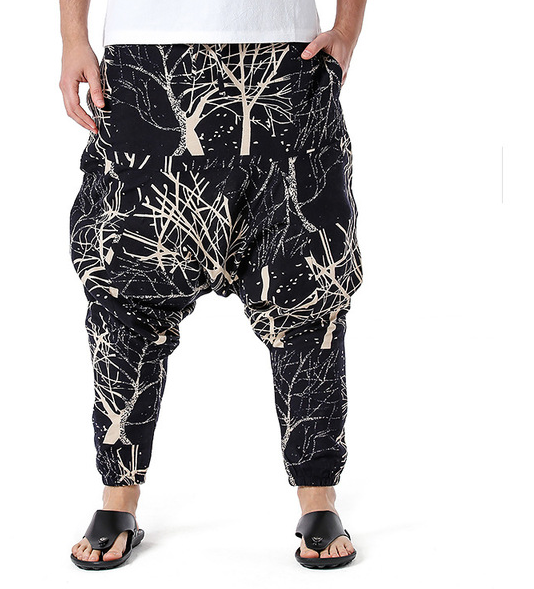 Elastic Waist Harem Pant main image 1