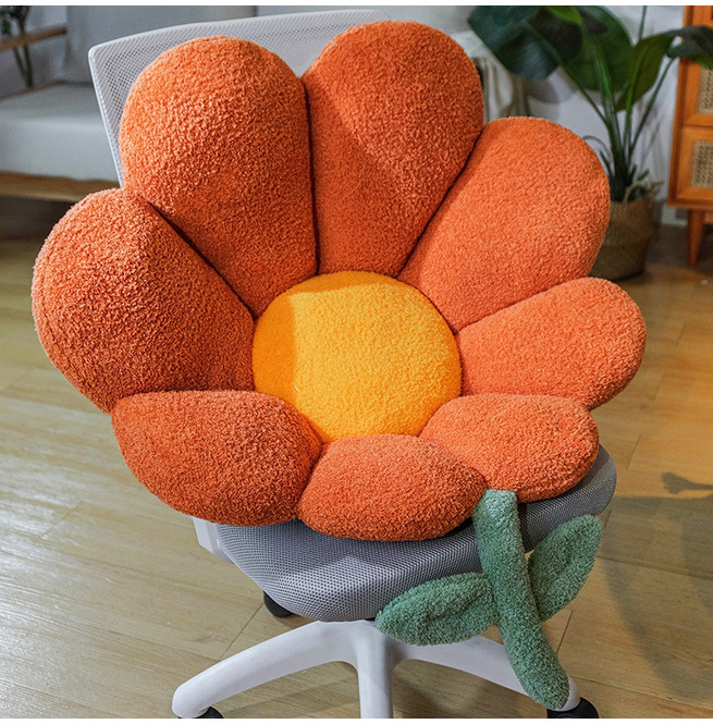 Cottagecore Flower Plush Cushion RebelsMarket