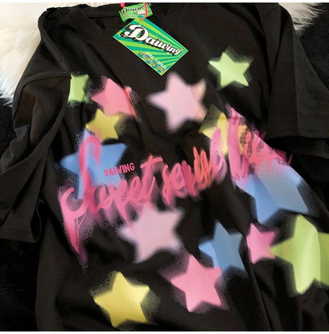 Kidcore Sweet Serial Killer Graphic Print TShirt RebelsMarket