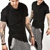 Avant_garde_asymmetric_mesh_cowl_neck_slim_tee_tees_2
