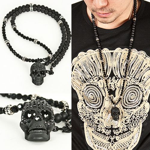 super_unique_cubic_black_skull_pendant_beads_necklace_ties_and_neckwear_2.jpg