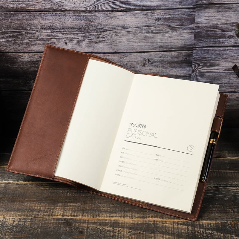 Premium Leather Notebook Cover: Handmade, Durable, and | RebelsMarket