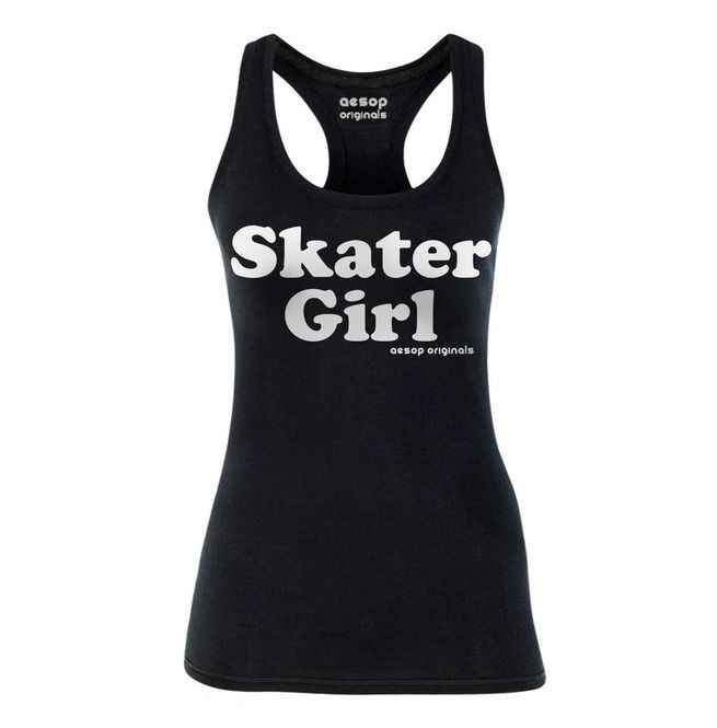 Skater Girl Tank Top Aesop Originals RebelsMarket