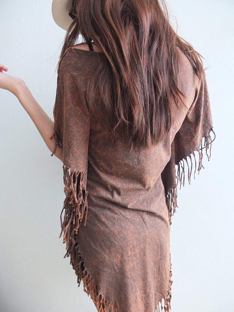 roses_hippie_batwing_tussle_fringes_stone_wash_poncho_dress_style_dresses_8.jpg