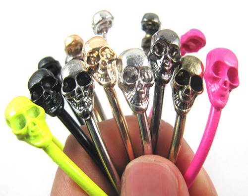 punk_style_rock_skull_metal_bracelet_cuff_wrist_cool_vintage_bangle_bangle_gun_black_color_earrings_5.jpg