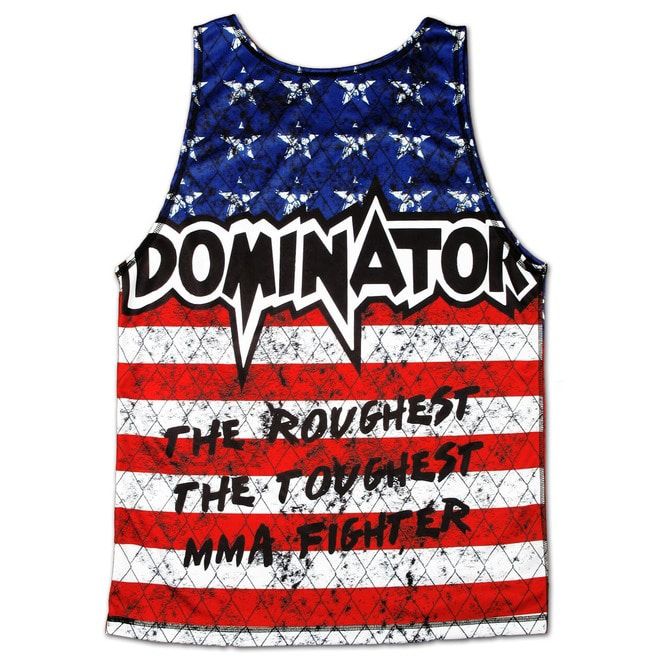 Original American Dominator Mma Tank Top Mixed Martial RebelsMarket
