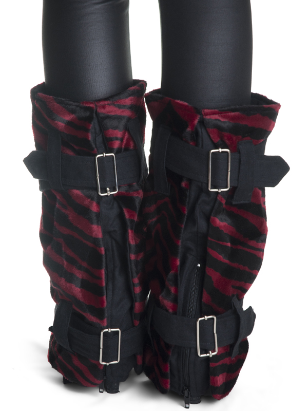 red_black_zebra_faux_fur_boot_covers_made_italy_spats_and_leg_warmers_4.jpg