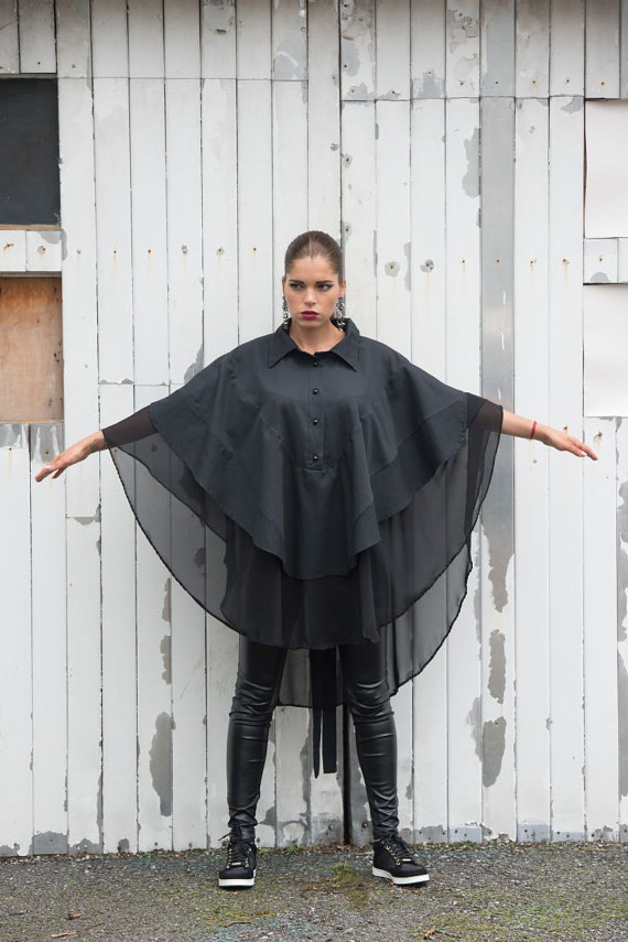 asymmetric_black_chiffon_shirt_black_loose_casual_shirt_black_poncho_shirts_5.jpg