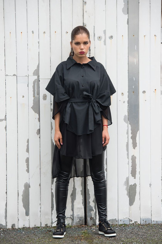 asymmetric_black_chiffon_shirt_black_loose_casual_shirt_black_poncho_shirts_5.jpg