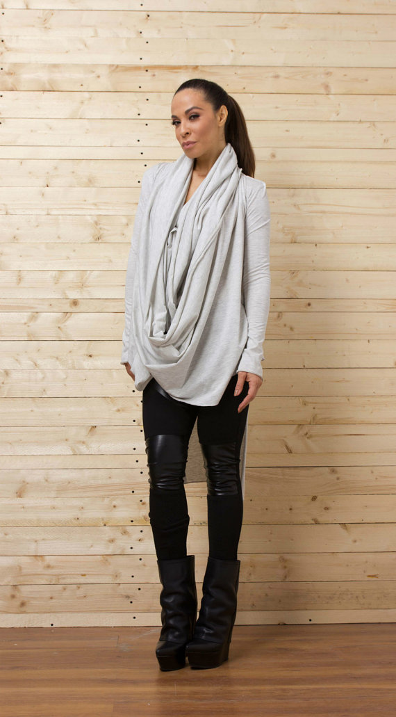 gray_asymmetrical_top_long_blouse_draped_tunic_loose_tunic_tank_tops_4.jpg