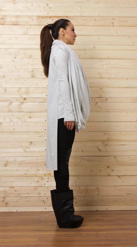 gray_asymmetrical_top_long_blouse_draped_tunic_loose_tunic_tank_tops_4.jpg