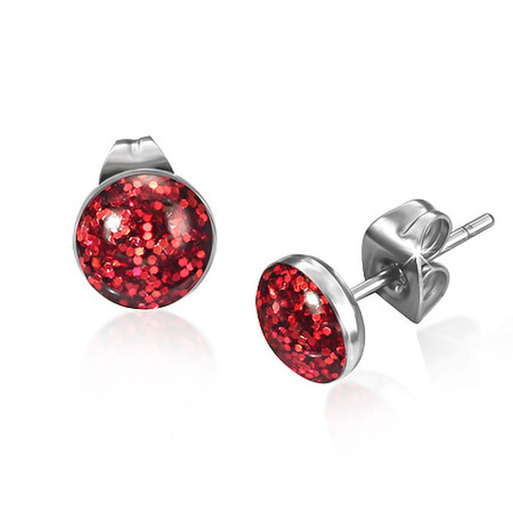 7mm_stainless_steel_faux_red_druzy_crystal_circle_stud_earrings_pair_leb236_earrings_2.jpg