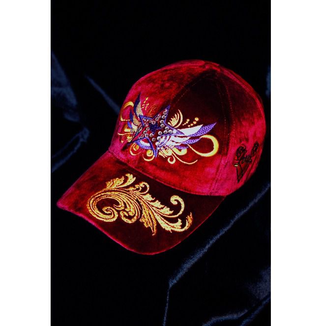 Glam Rock Embroidered Women Baseball Cap RebelsMarket