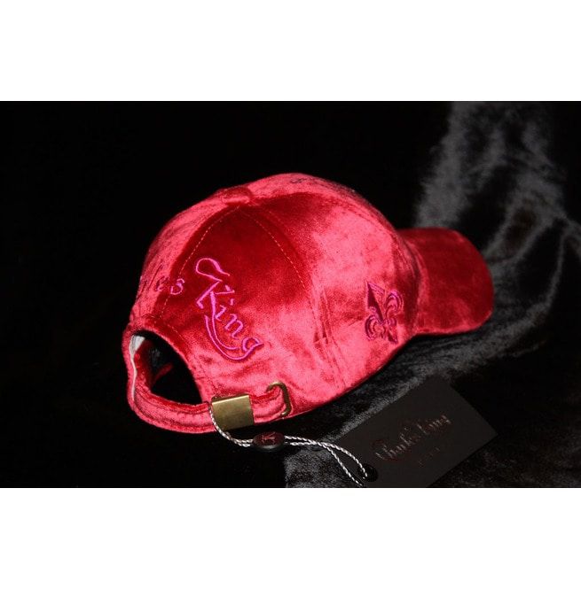 Pink Silk Velvet Baseball Cap Roses RebelsMarket