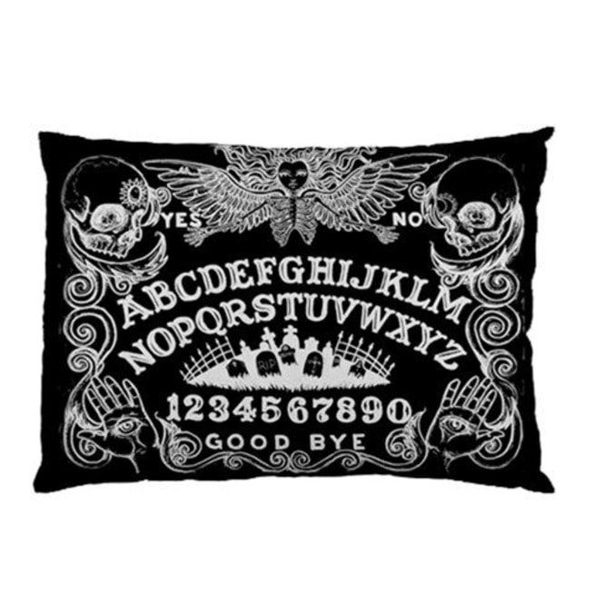 Ouija Board Standard Pillow Case Black Rebelsmarket