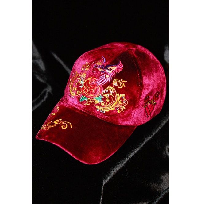 Women Baseball Cap Queen Bird Glam Rock Rebel Chic RebelsMarket