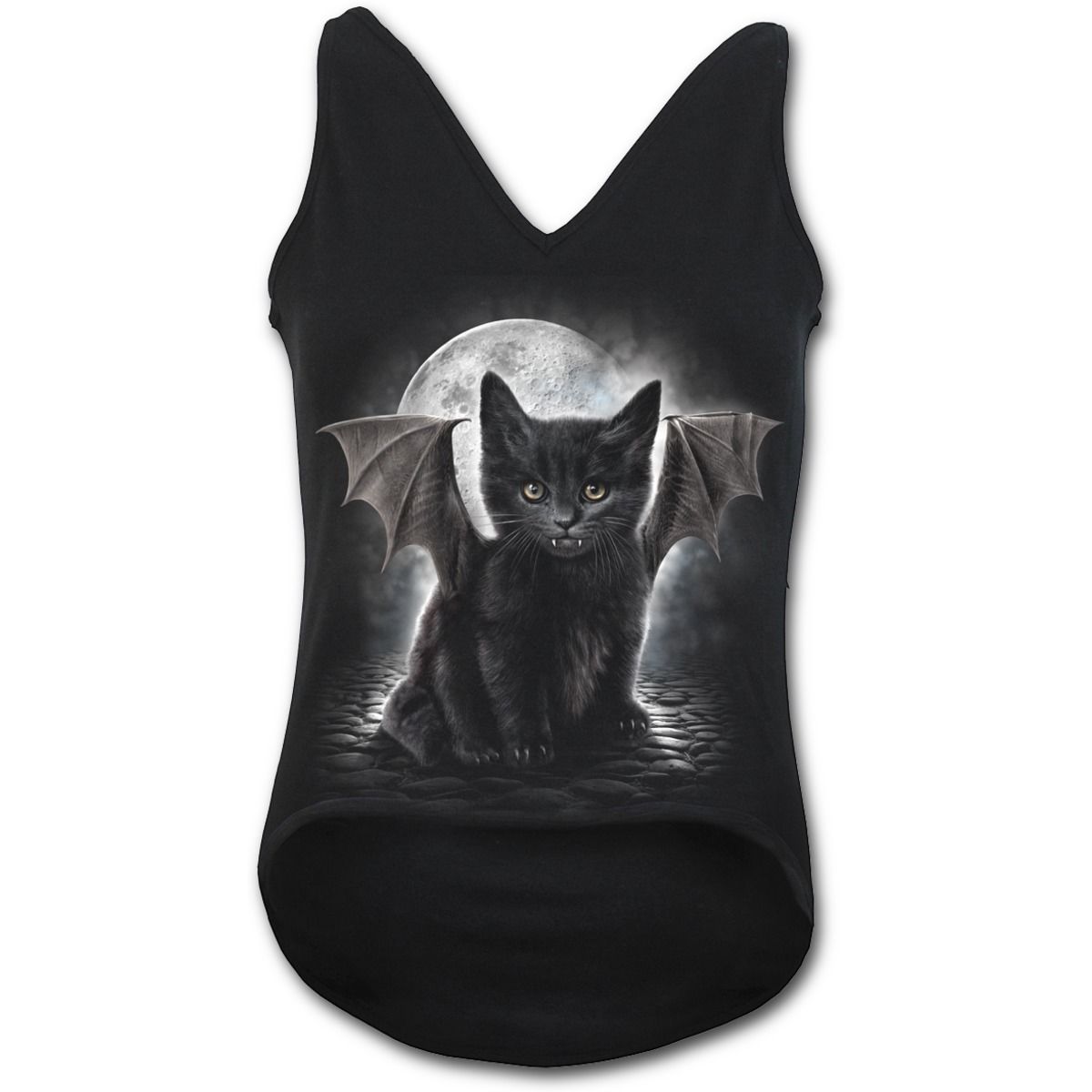 spiral_ladies_top_bat_cat_v_neck_strap_back_dip_size_s_usa_4_uk_8_tanks_tops_and_camis_3.jpg