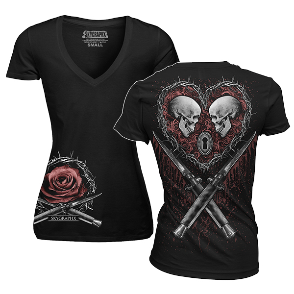 til_death_ladies_v_neck_t_shirts_4.jpg