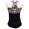 Rockabilly punk rock baby sugar muerte skull tank top shirt s m l xl xxl tanks tops and camis