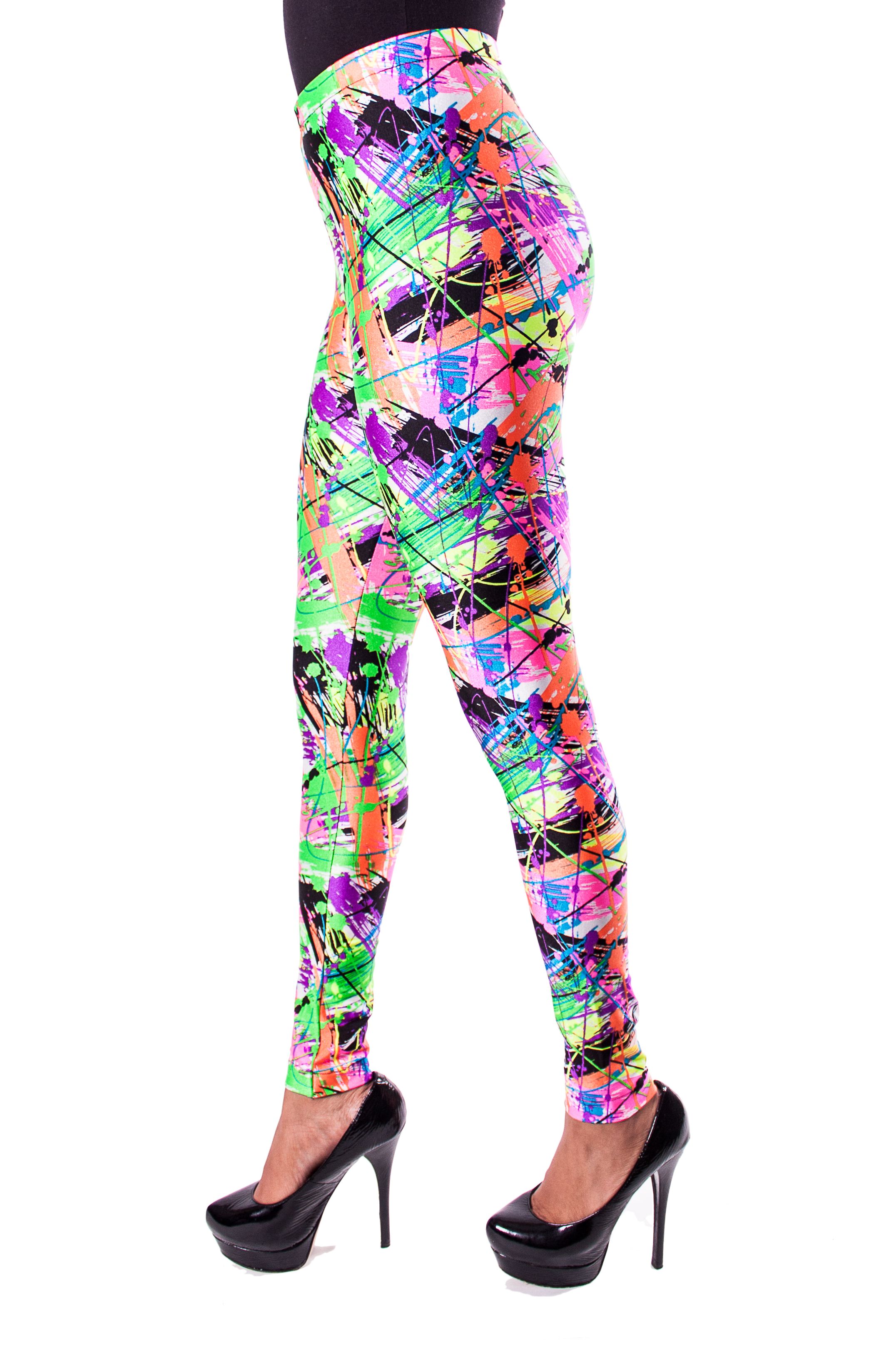 Paint Splatter Leggings RebelsMarket