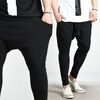 Embossed Black Slim Baggy Sweatpants 167 Embossed Black Slim Baggy Sweatpants 167