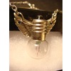 Steampunk Flying Light Bulb Wings Necklace Steampunk Flying Light Bulb Wings Necklace