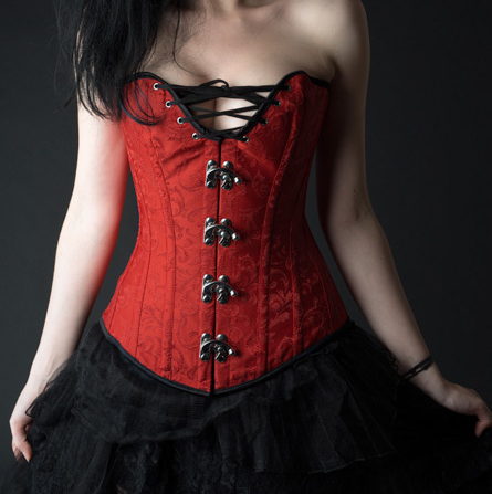 rebelsmarket_steel_boned_red_brocade_clasp_gothic_overbust_corset_9_to_ship_anywhere_bustiers_and_corsets_3.jpg