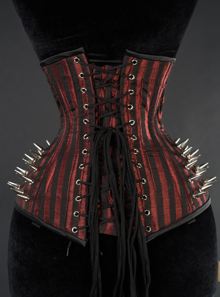 rebelsmarket_steel_boned_red_black_striped_spike_underbust_extreme_corset_9_to_ship_bustiers_and_corsets_4.jpg